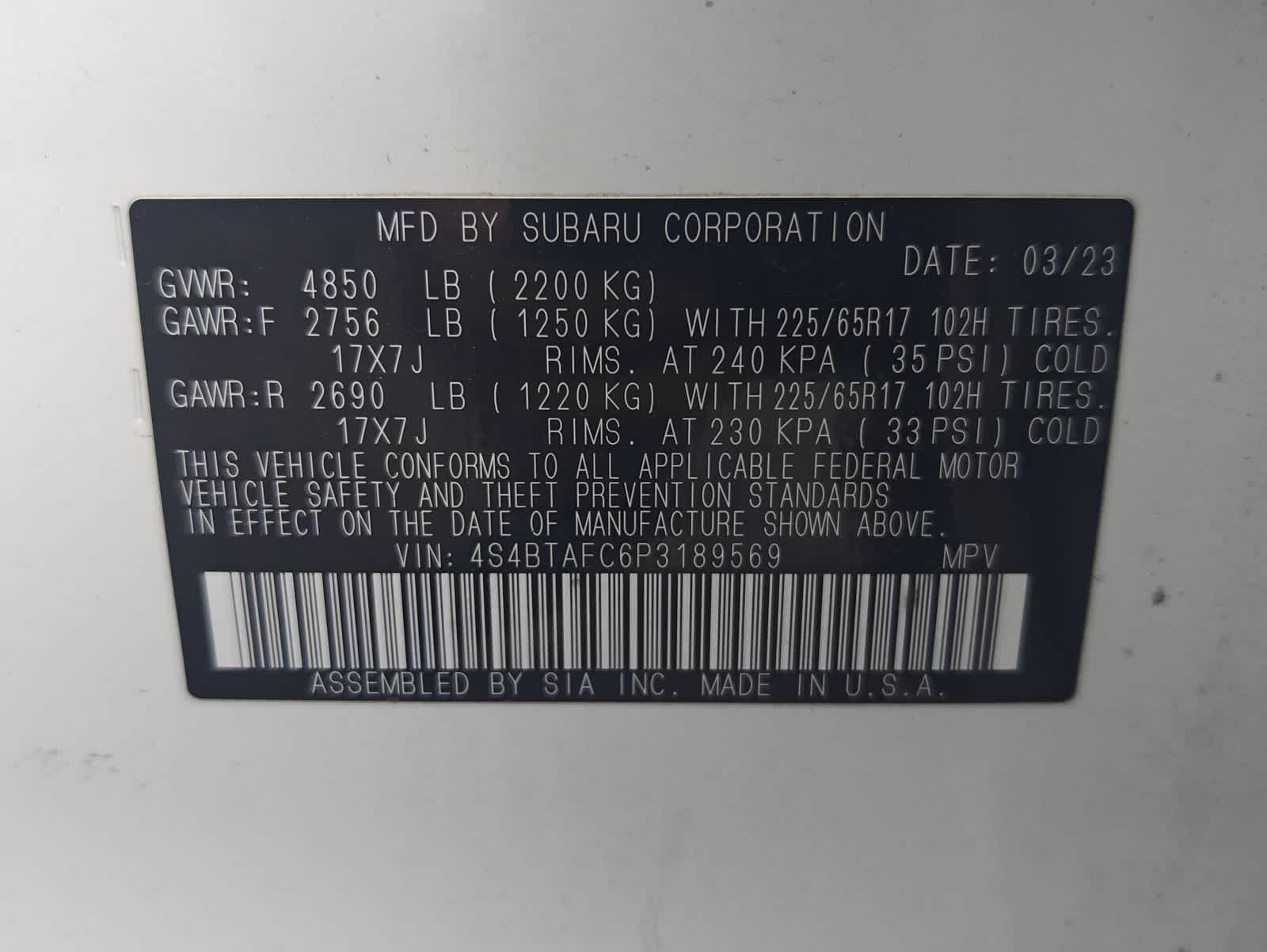 Thumbnail: 2023 Subaru Outback - 40