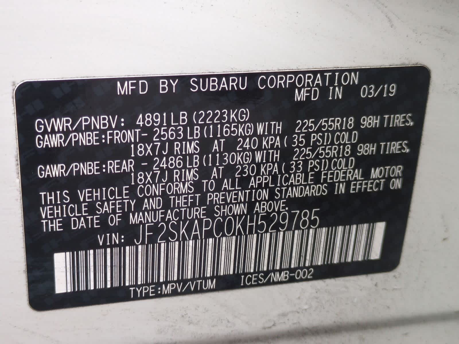 Thumbnail: 2019 Subaru Forester - 35