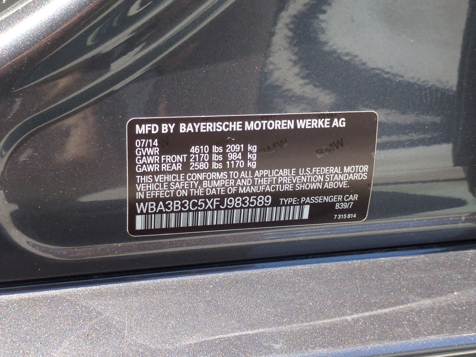 Thumbnail: 2015 BMW 3 Series - 37