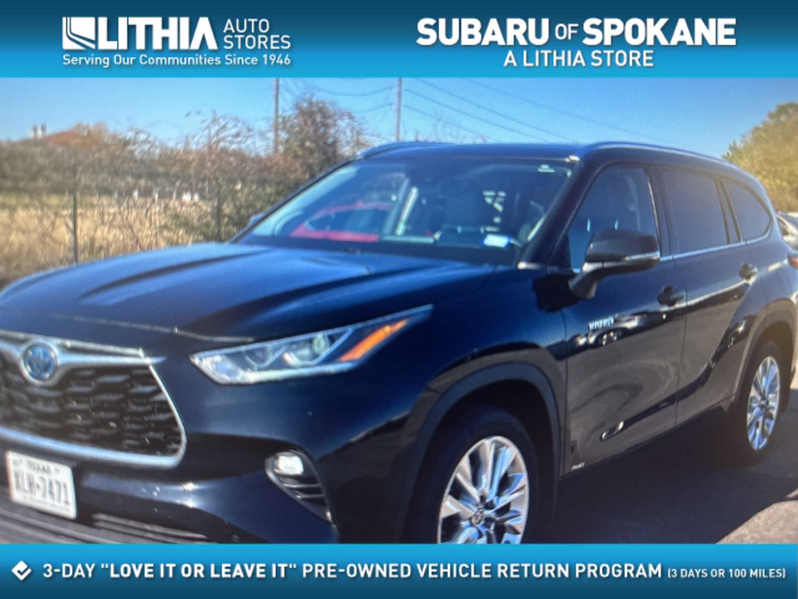 Thumbnail: 2021 Toyota Highlander - 1