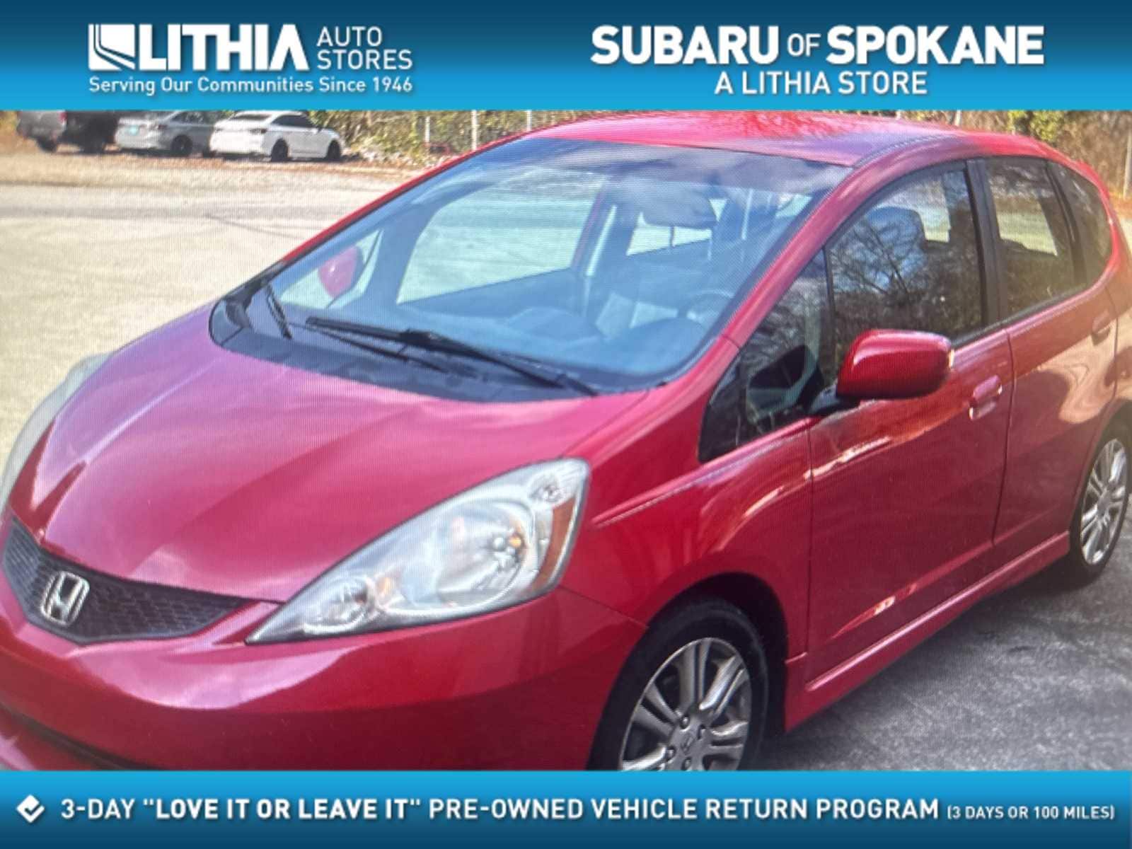 2011 Honda Fit Sport -
                  Spokane, WA