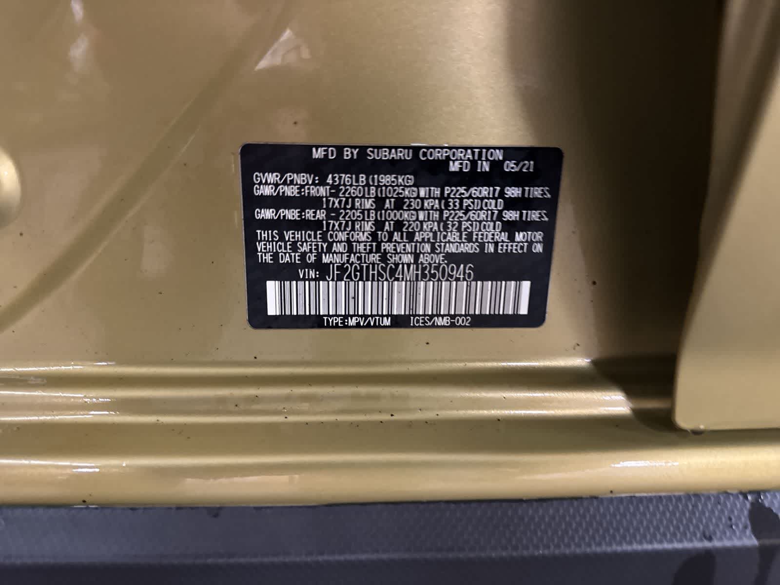 Thumbnail: 2021 Subaru Crosstrek - 32