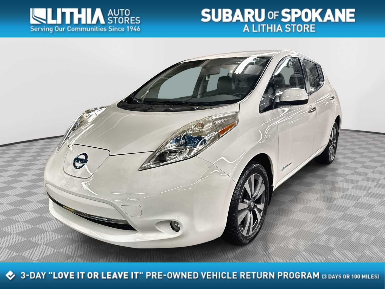 2016 Nissan Leaf SL -
                  Spokane, WA