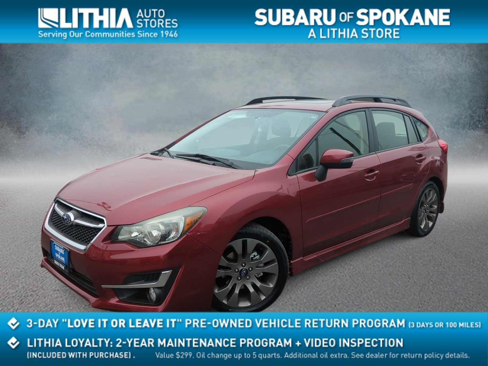 2015 Subaru Impreza Sport Limited
