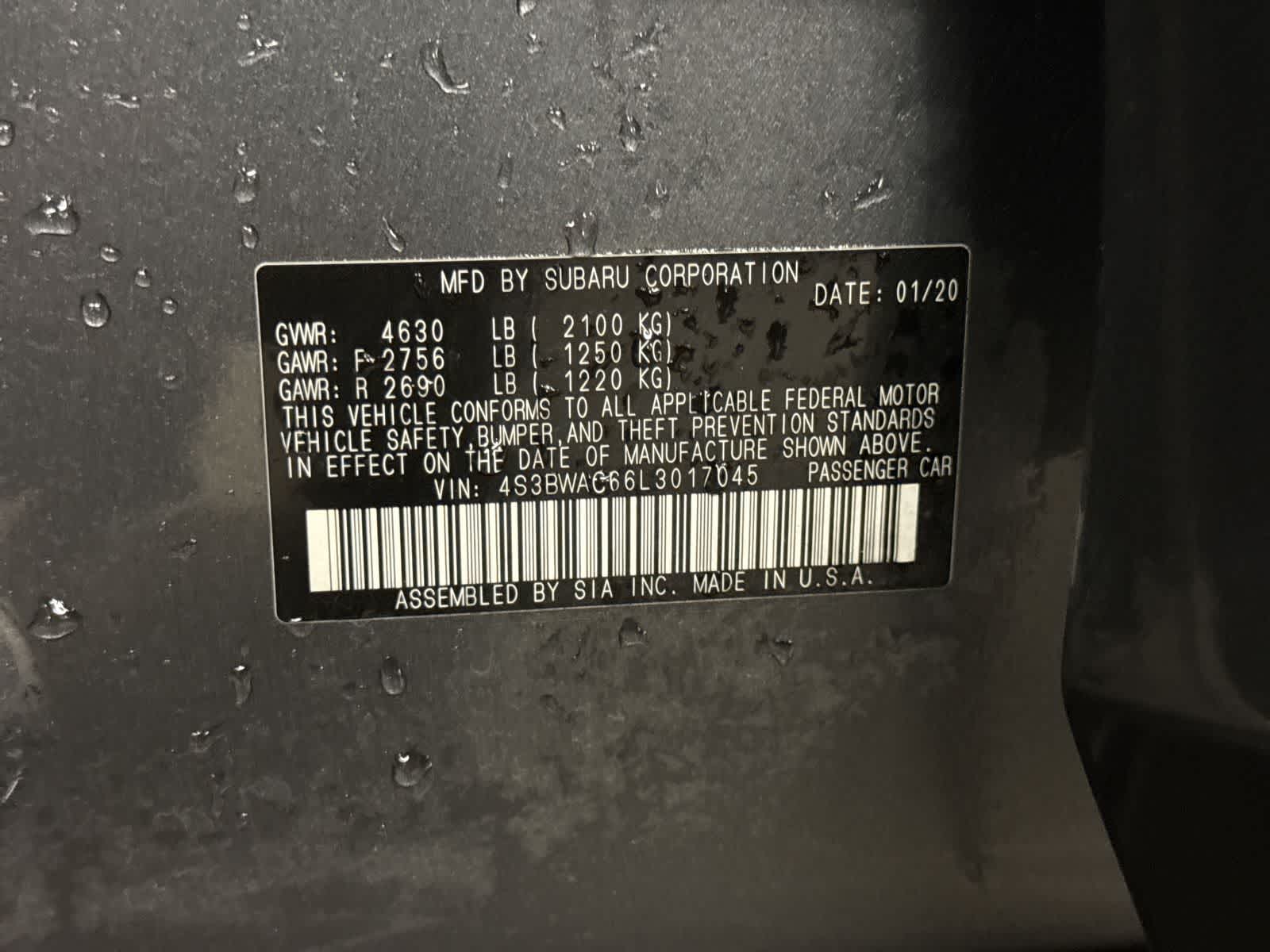 Thumbnail: 2020 Subaru Legacy - 32