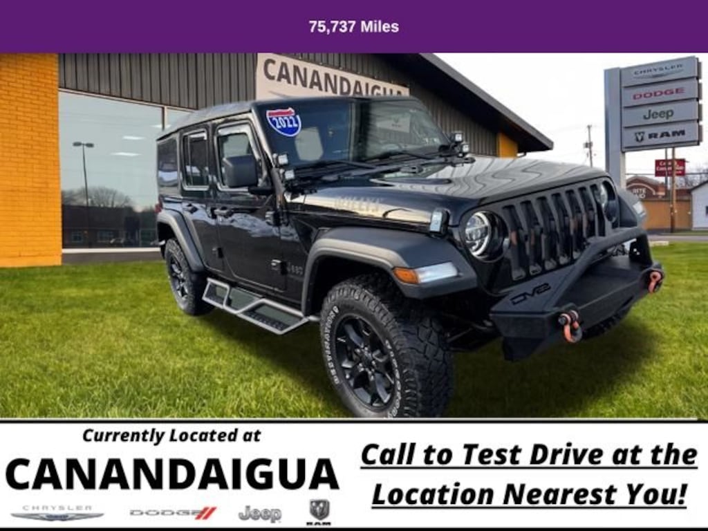 Used 2022 Jeep Wrangler Unlimited Sport SUV