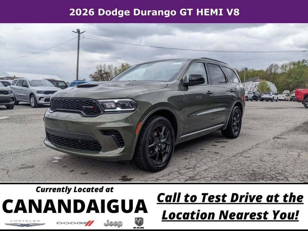 New 2026 Dodge Durango GT Hemi V8 Sport Utility