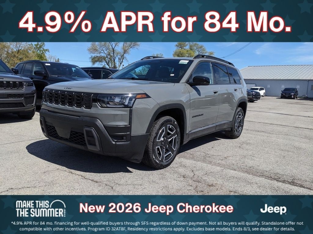 New 2026 Jeep Cherokee Limited Sport Utility