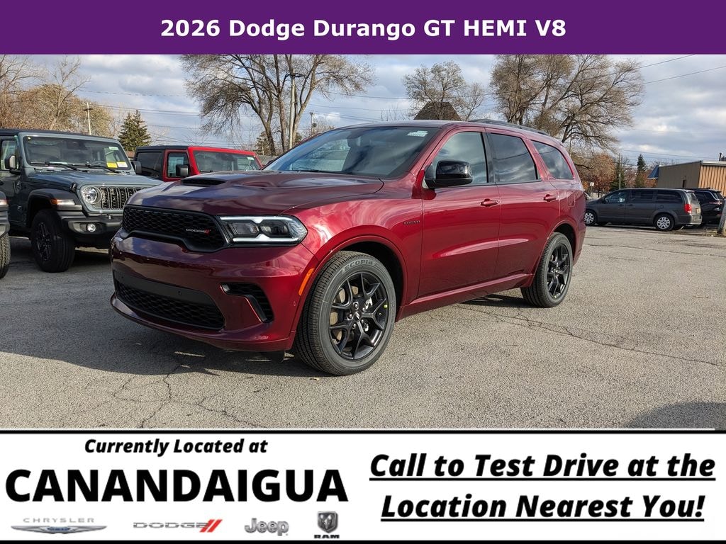 New 2026 Dodge Durango GT Hemi V8 Sport Utility