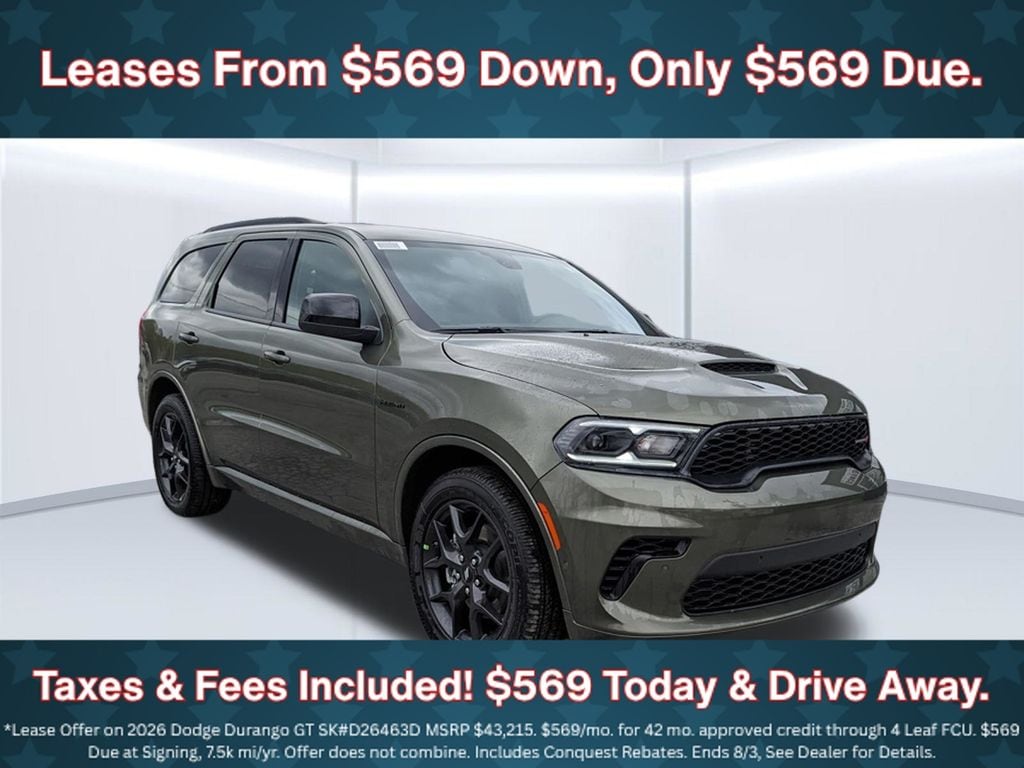 New 2026 Dodge Durango GT Hemi V8 Sport Utility