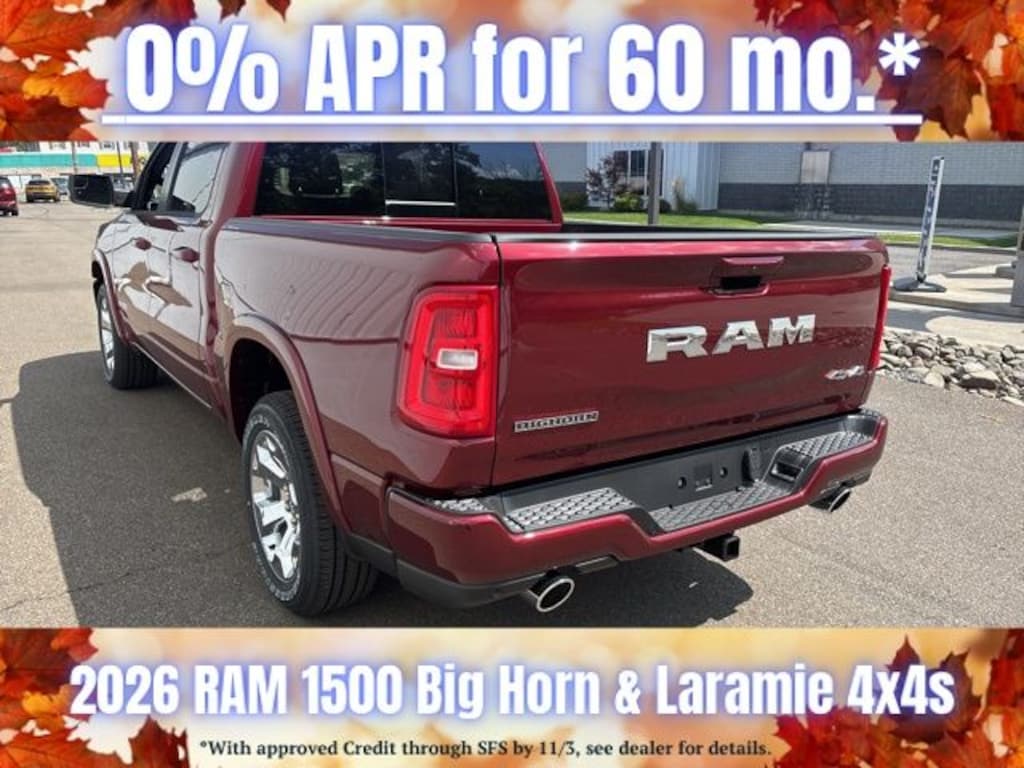 New 2026 Ram 1500 Big Horn/Lone Star Pickup