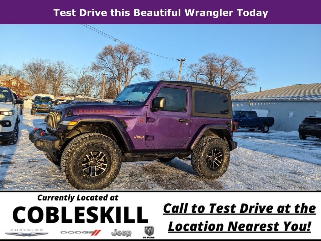 New 2026 Jeep Wrangler Rubicon Sport Utility