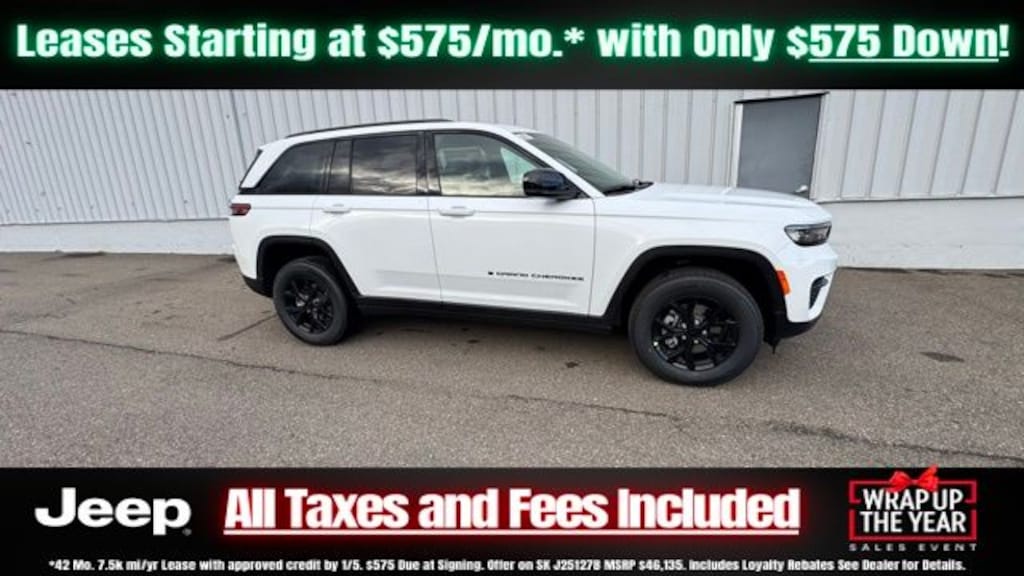 New 2025 Jeep Grand Cherokee Altitude X Sport Utility