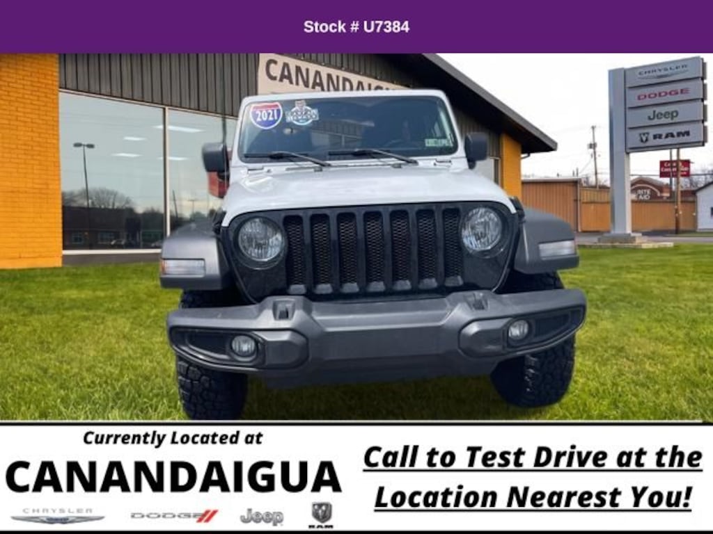 Used 2021 Jeep Wrangler Unlimited Sport SUV