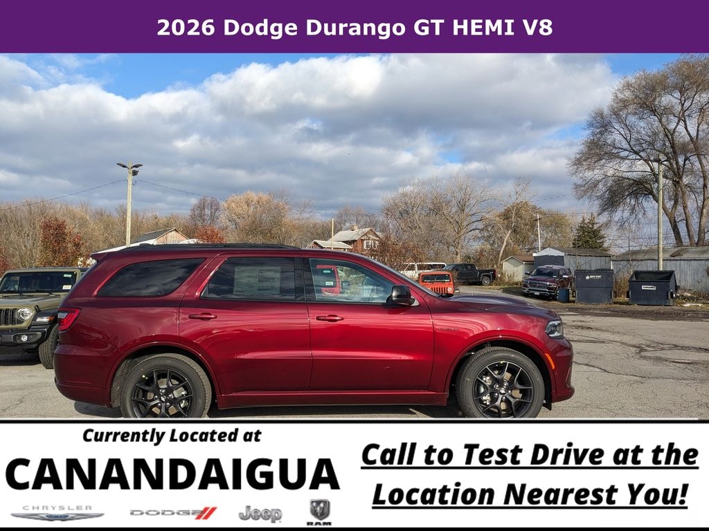 New 2026 Dodge Durango GT Hemi V8 Sport Utility