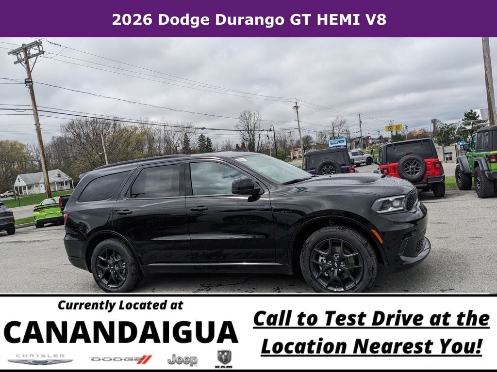New 2026 Dodge Durango GT Hemi V8 Sport Utility