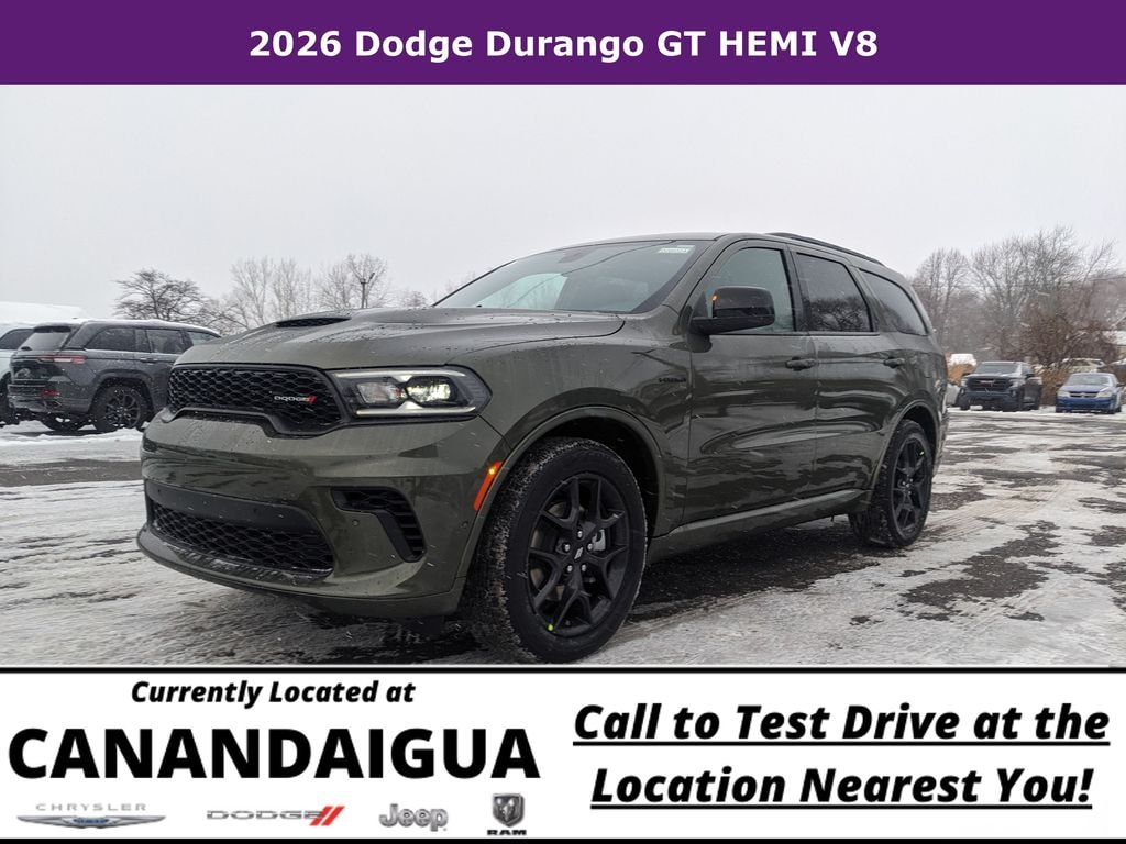 New 2026 Dodge Durango GT Hemi V8 Sport Utility