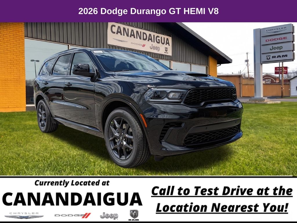New 2026 Dodge Durango GT Hemi V8 Sport Utility