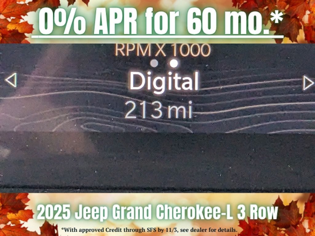 New 2025 Jeep Grand Cherokee L Limited Sport Utility