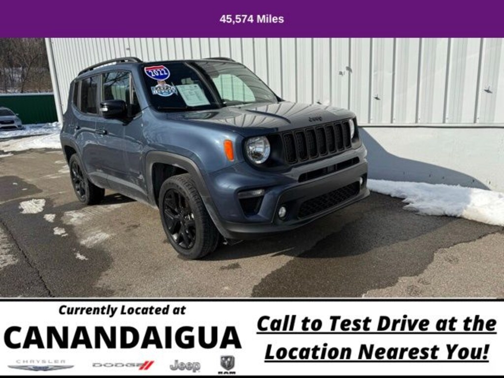 Used 2022 Jeep Renegade Latitude SUV
