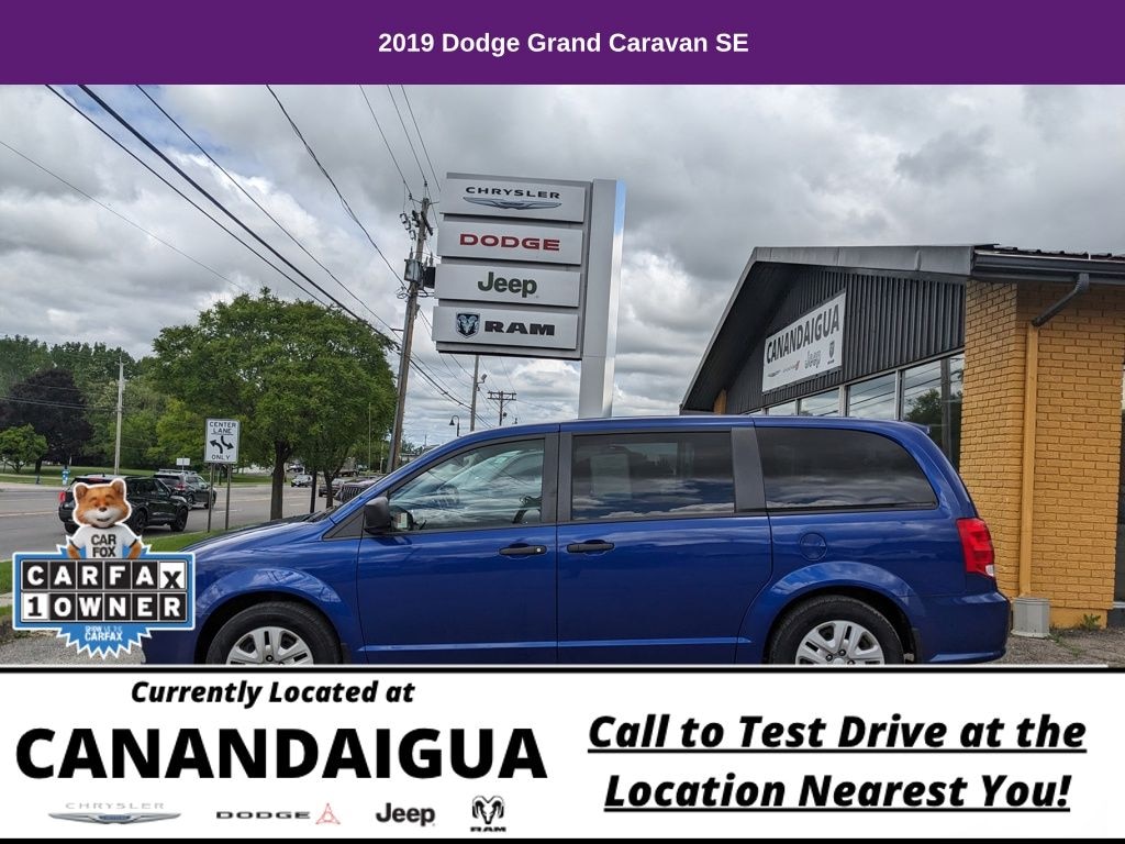 Used 2019 Dodge Grand Caravan SE Van Passenger Van