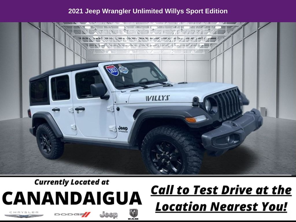 Used 2021 Jeep Wrangler Unlimited Sport SUV