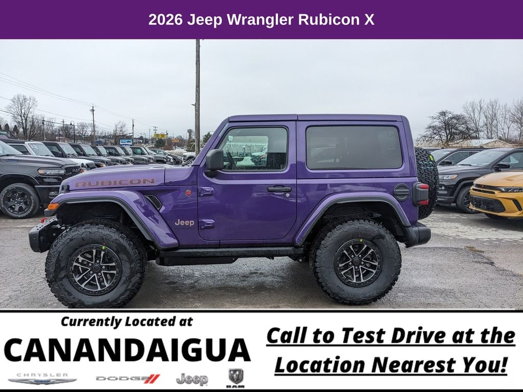 New 2026 Jeep Wrangler Rubicon X Sport Utility
