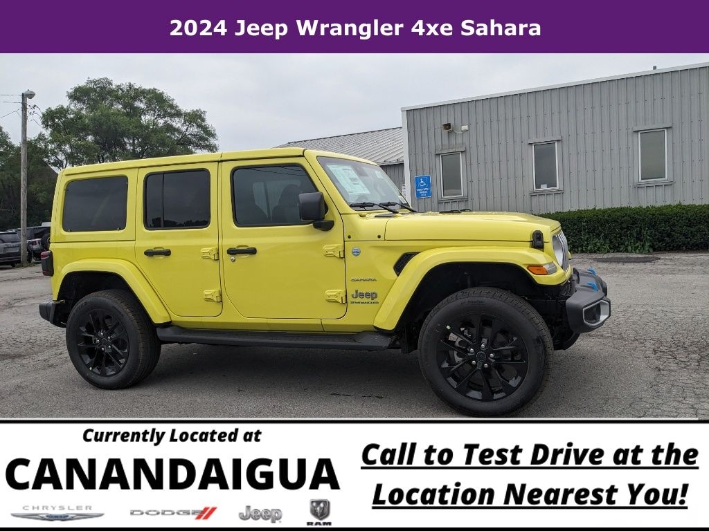 New 2024 Jeep Wrangler Sahara 4xe Sport Utility