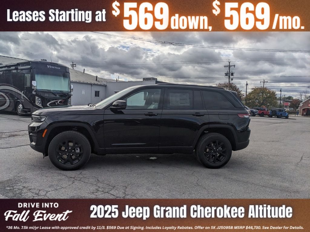 New 2025 Jeep Grand Cherokee Altitude X Sport Utility