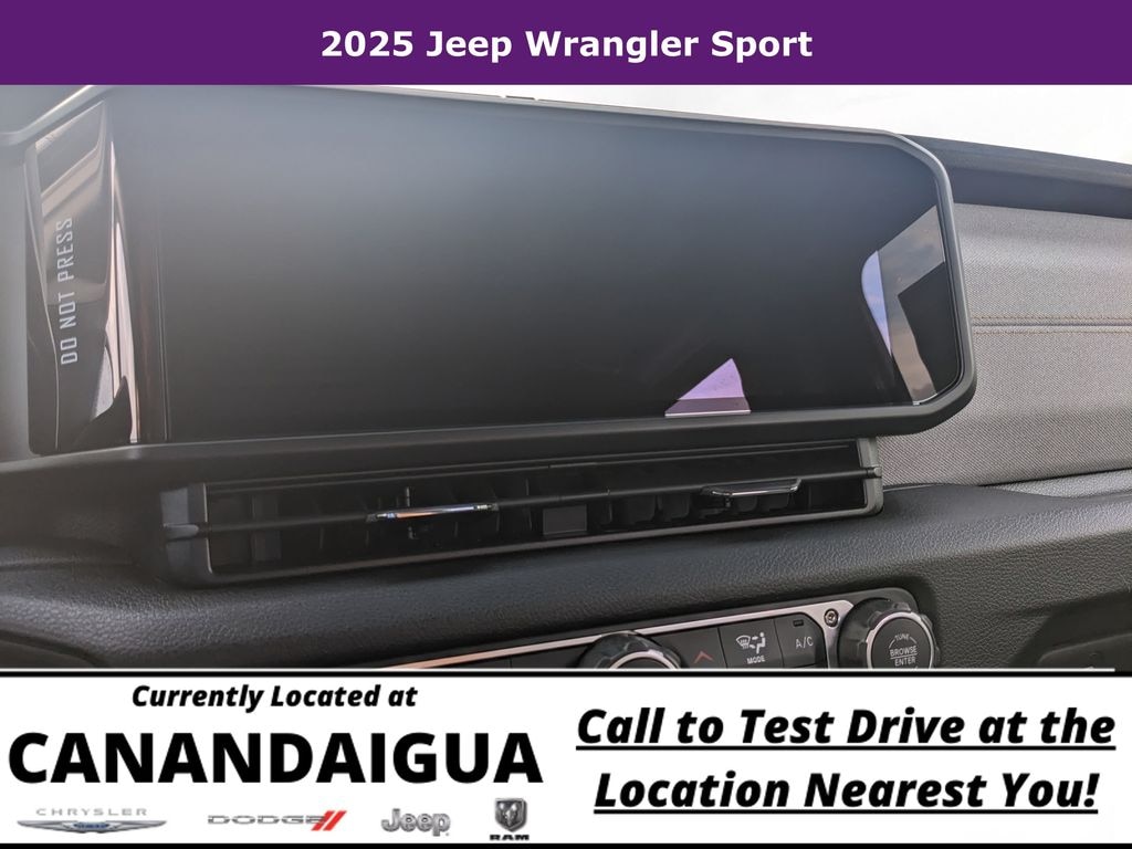 New 2025 Jeep Wrangler Sport Sport Utility