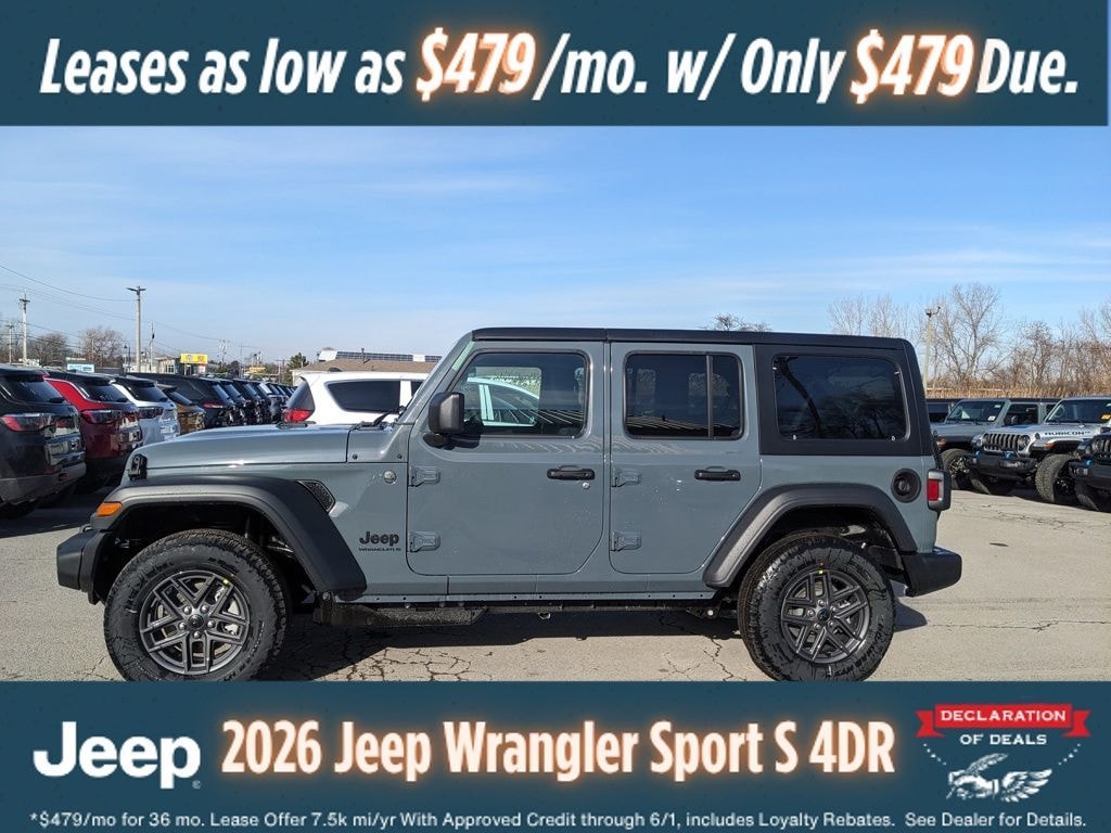 New 2026 Jeep Wrangler Sport S Sport Utility