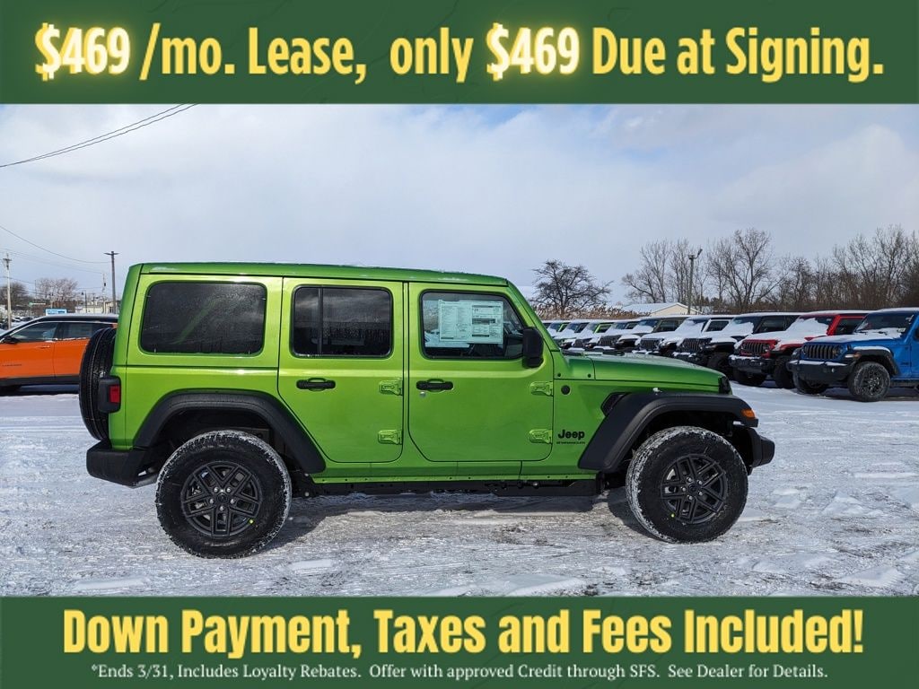 New 2026 Jeep Wrangler Sport S Sport Utility