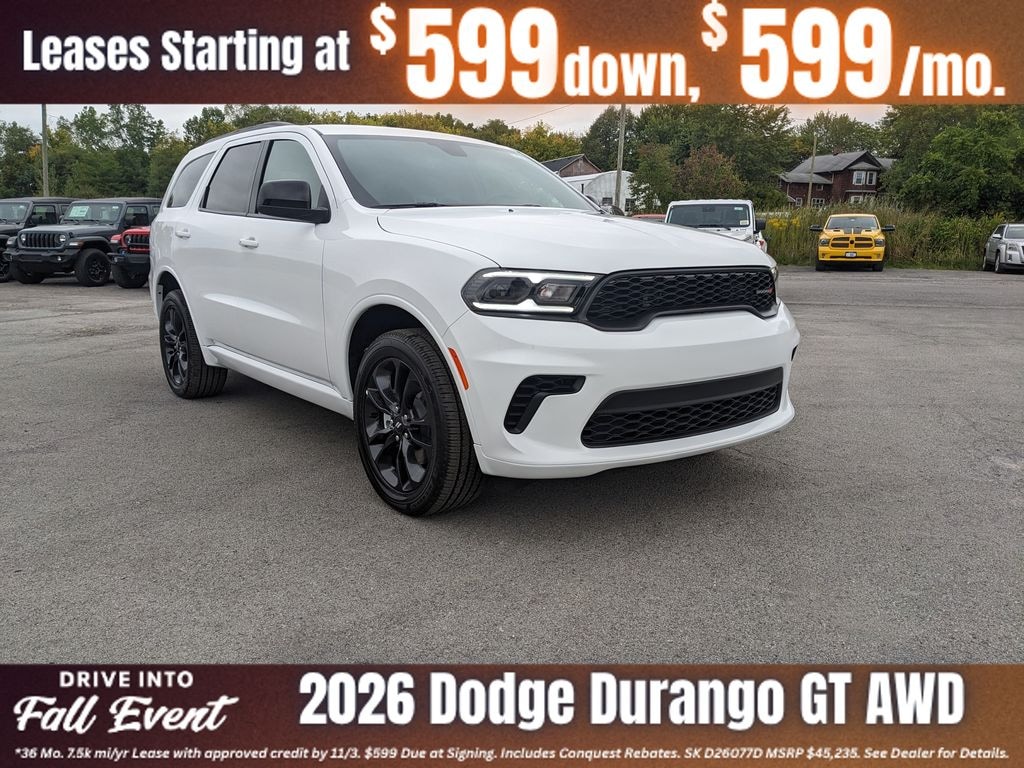 New 2026 Dodge Durango GT Sport Utility