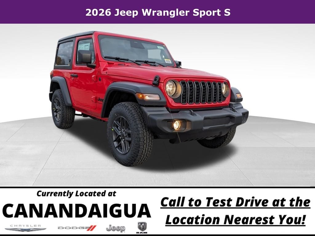 New 2026 Jeep Wrangler Sport S Sport Utility