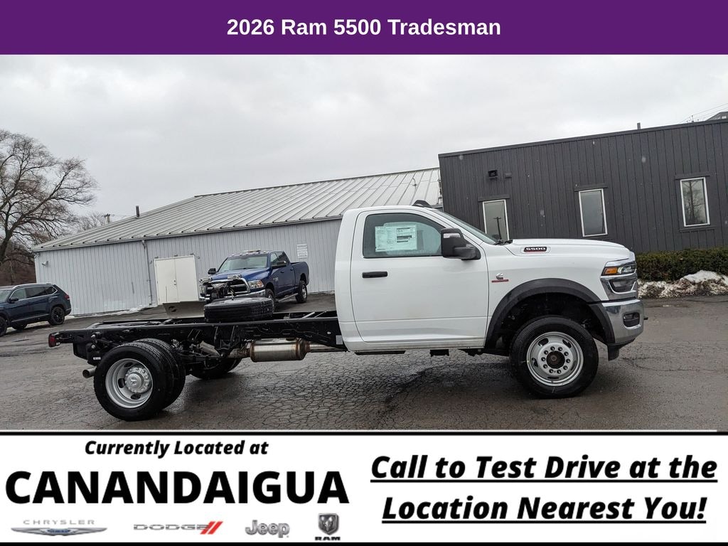 New 2026 Ram 5500HD Tradesman Pickup