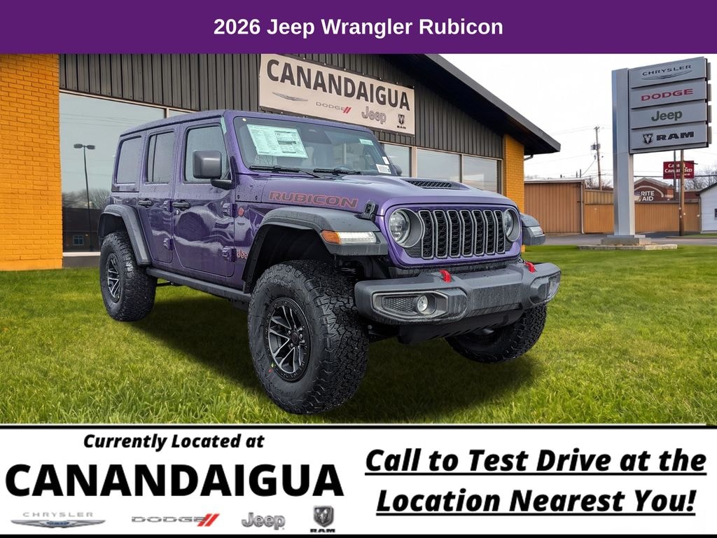 New 2026 Jeep Wrangler Rubicon Sport Utility