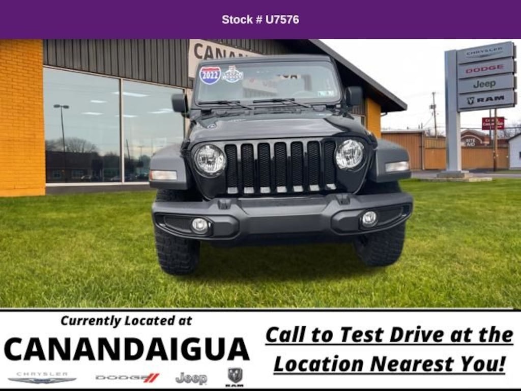 Used 2022 Jeep Wrangler Unlimited Sport SUV