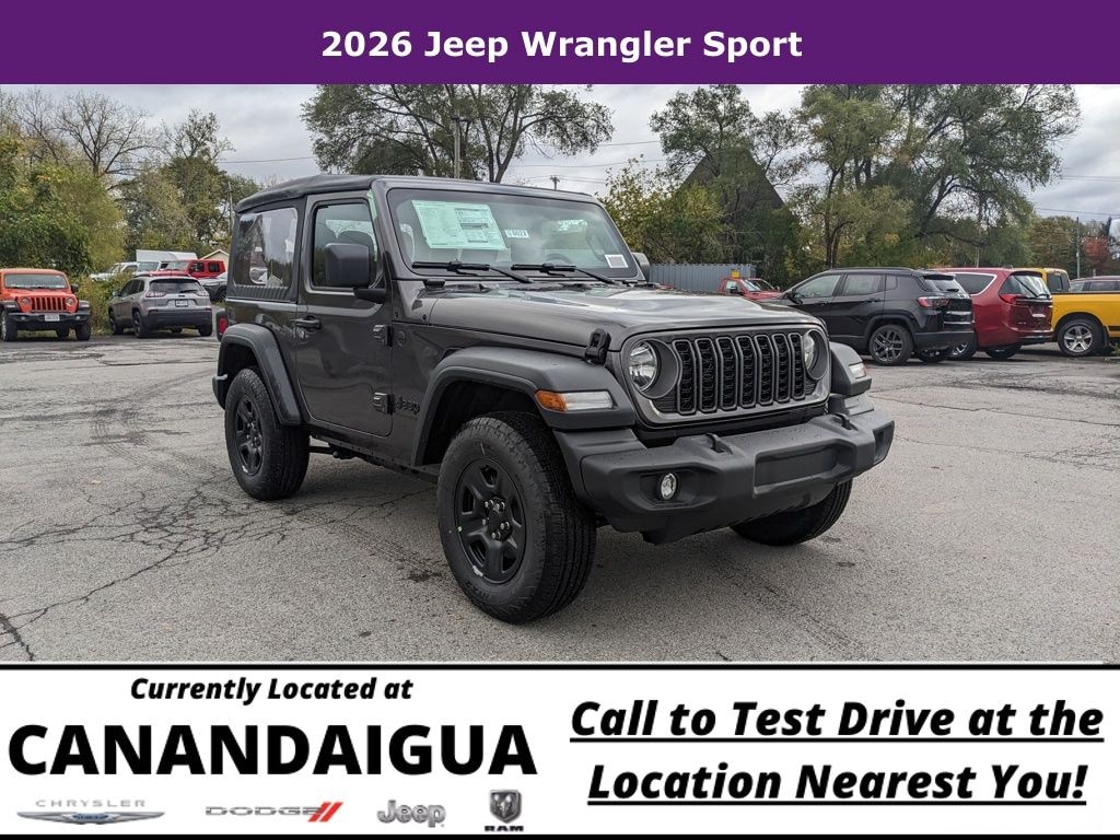 New 2026 Jeep Wrangler Sahara Sport Utility
