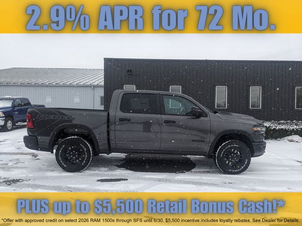New 2026 Ram 1500 Rebel Pickup