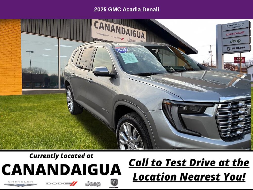 Used 2025 GMC Acadia Denali SUV