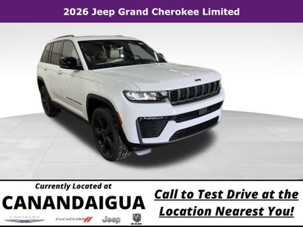 New 2026 Jeep Grand Cherokee Limited Sport Utility