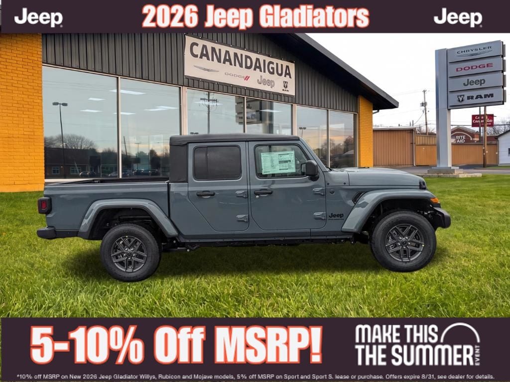 New 2026 Jeep Gladiator Sport S Pickup