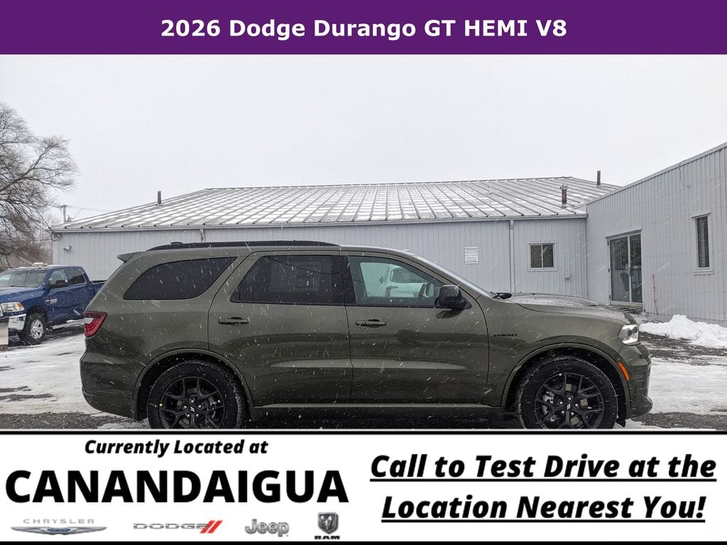 New 2026 Dodge Durango GT Hemi V8 Sport Utility