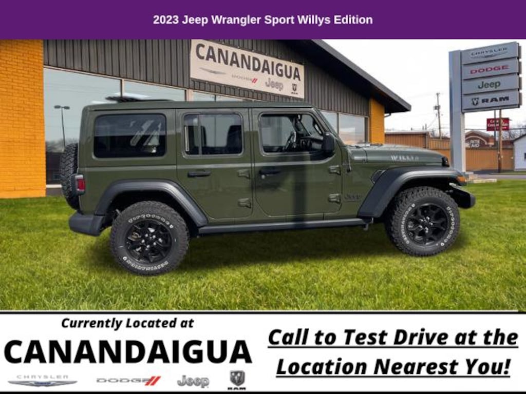 Used 2023 Jeep Wrangler Sport SUV