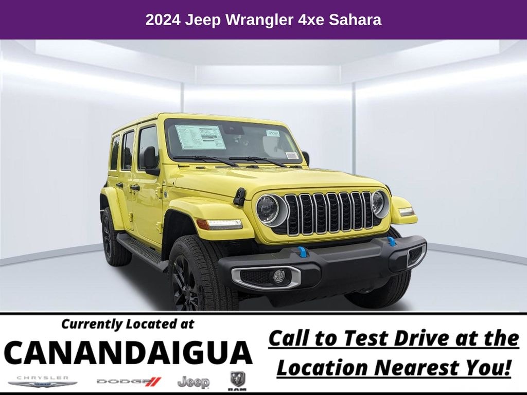 New 2024 Jeep Wrangler Sahara 4xe Sport Utility