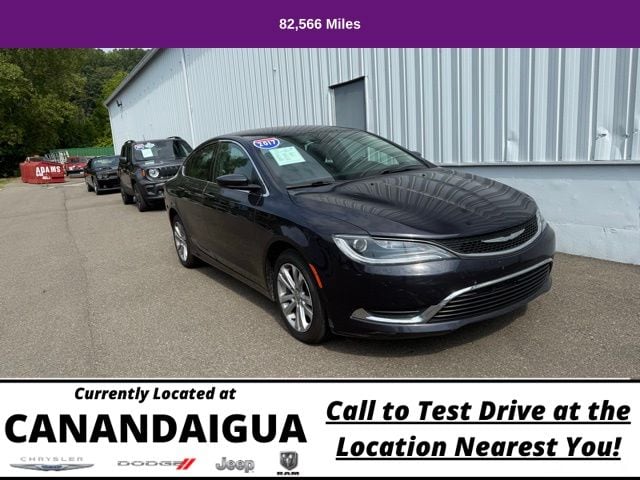 Used 2017 Chrysler 200 Limited with VIN 1C3CCCAB2HN505322 for sale in Canandaigua, NY