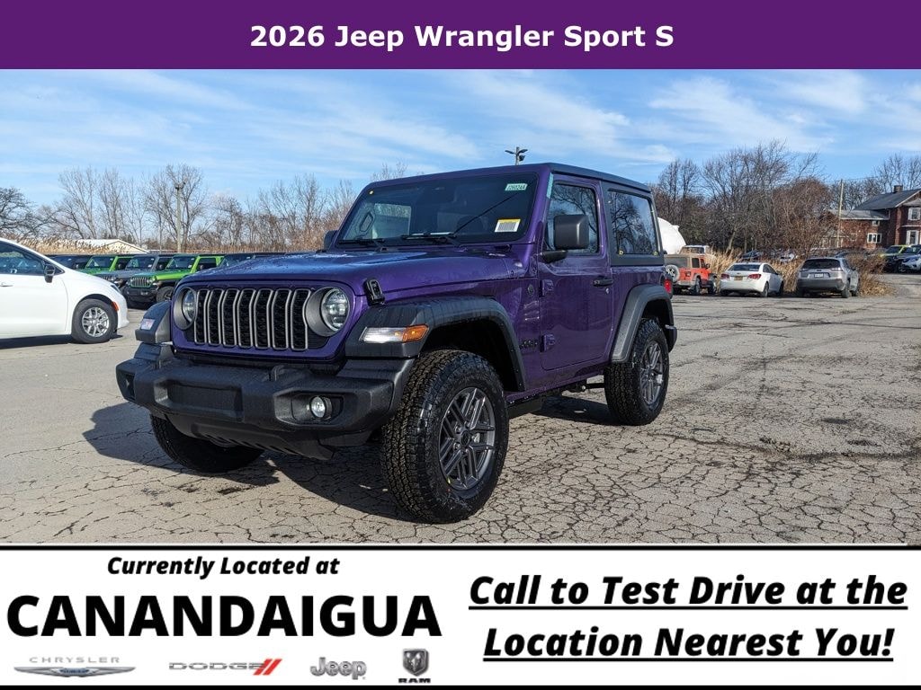 New 2026 Jeep Wrangler Sport S Sport Utility