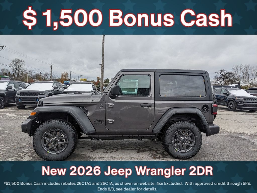 New 2026 Jeep Wrangler Sport S Sport Utility