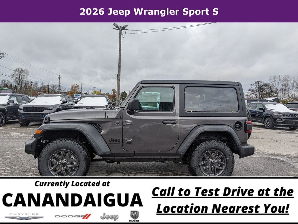 New 2026 Jeep Wrangler Sport S Sport Utility