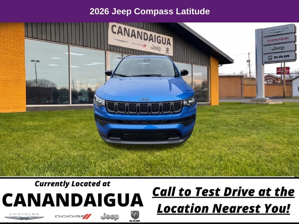 New 2026 Jeep Compass Latitude Sport Utility